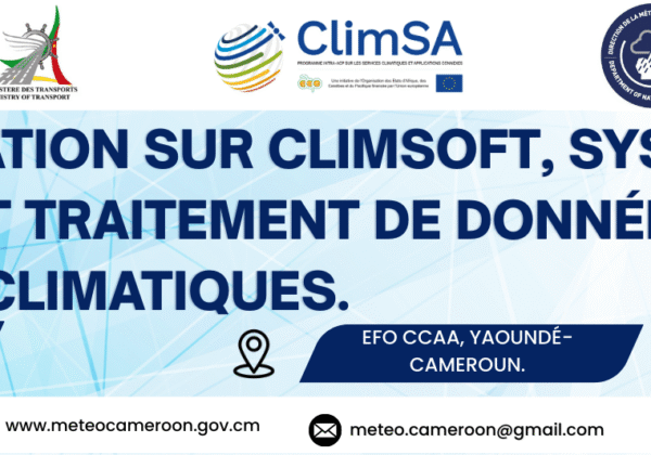 Atelier de formation Climsoft